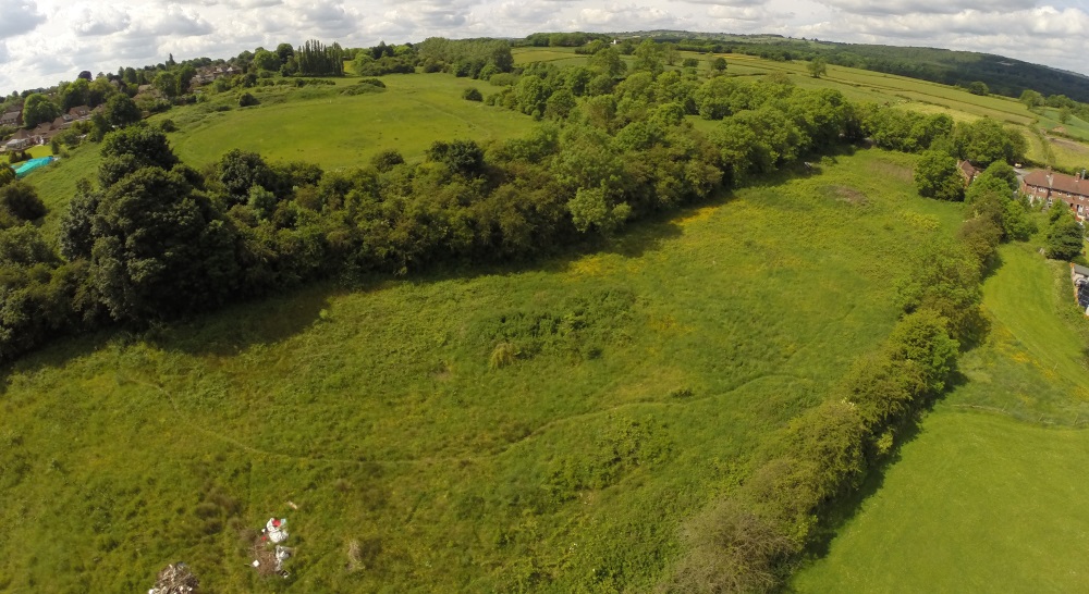 land south of Sunningdale Park before development - Jan 2013